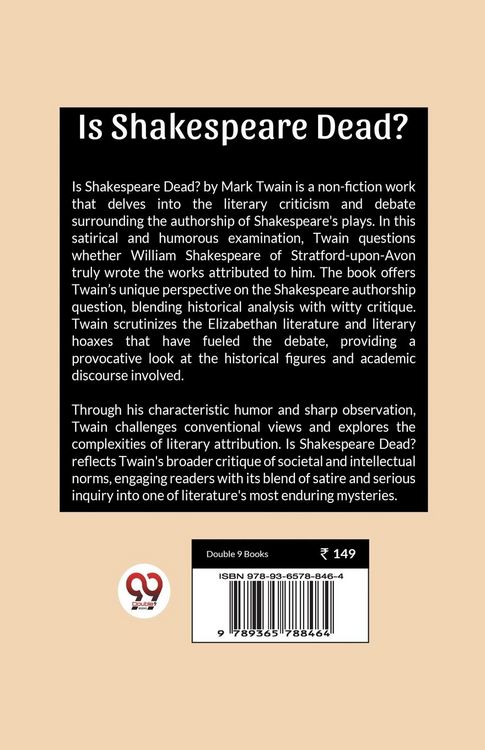 Produktbild: Is Shakespeare Dead?