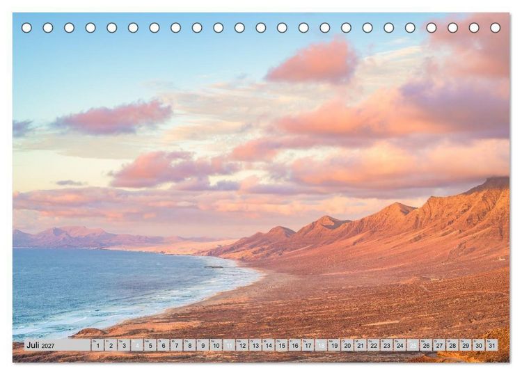 Produktbild: Wundersch&ouml;nes Fuerteventura (Tischkalender 2027 DIN A5 quer), CALVENDO Monatskalender