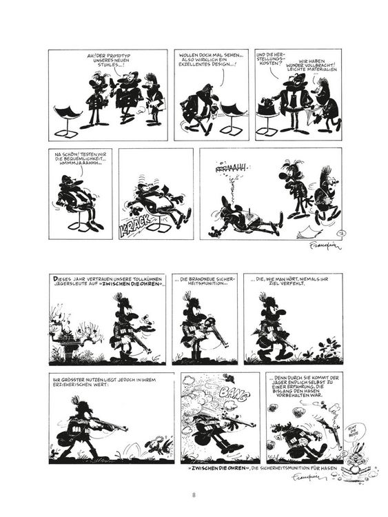 Produktbild: Schwarze Gedanken Gesamtausgabe (Hochwertige Jubil&auml;umsedition 100 Jahre Franquin)