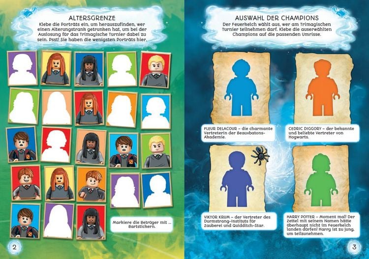 Produktbild: LEGO&reg; Harry Potter&trade; &ndash; Stickerabenteuer, Das trimagische Turnier