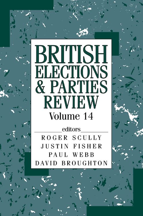 Produktbild: British Elections & Parties Review