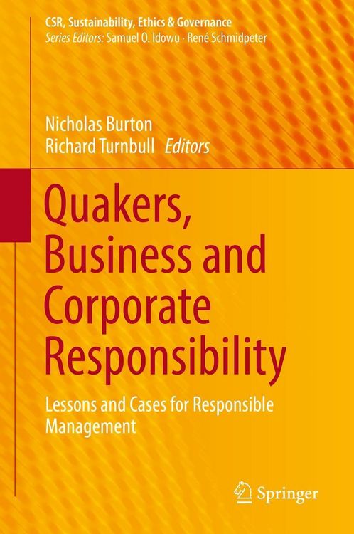 Produktbild: Quakers, Business and Corporate Responsibility