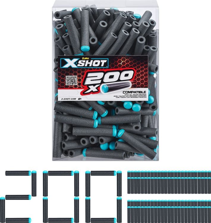 Produktbild: XSHOT - Excel Nachf&uuml;llpackung 200 Darts