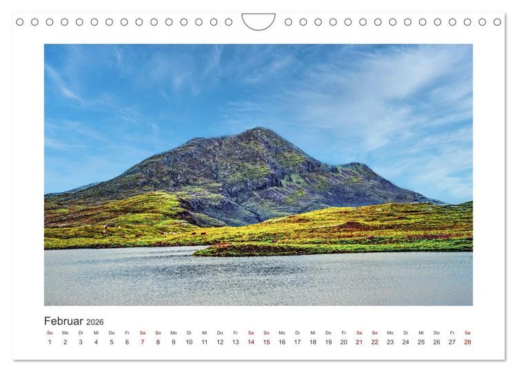 Produktbild: Schottland - Magische Landschaften der Highlands (Wandkalender 2026 DIN A4 quer), CALVENDO Monatskalender