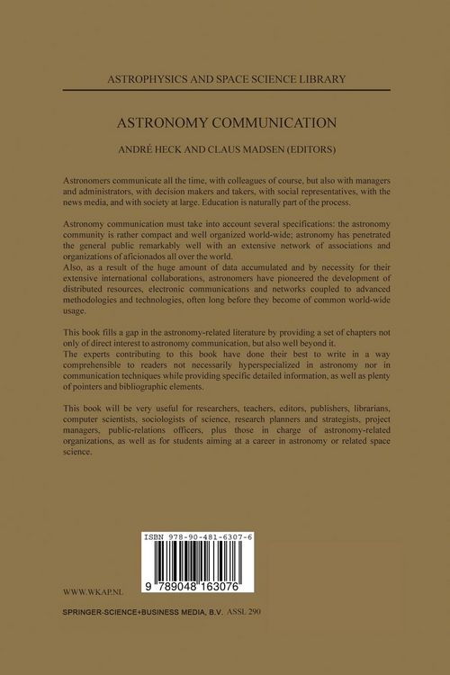 Produktbild: Astronomy Communication