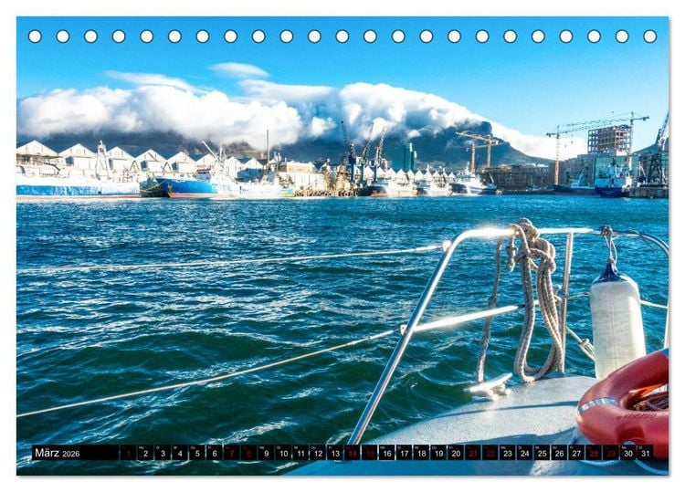 Produktbild: S&uuml;dafrika - Urlaubsimpressionen (Tischkalender 2026 DIN A5 quer), CALVENDO Monatskalender