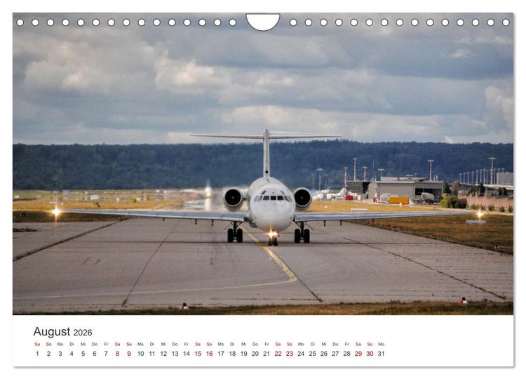Produktbild: Ein Jahr am Flughafen Stuttgart (Wandkalender 2026 DIN A4 quer), CALVENDO Monatskalender