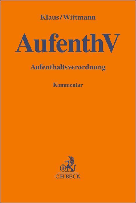 Produktbild: AufenthV