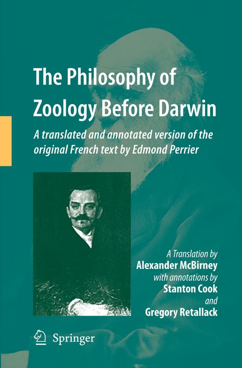 Produktbild: The Philosophy of Zoology Before Darwin