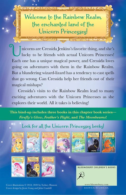 Produktbild: Unicorn Princesses Bind-Up Books 7-9: Firefly's Glow, Feather's Flight, and the Moonbeams