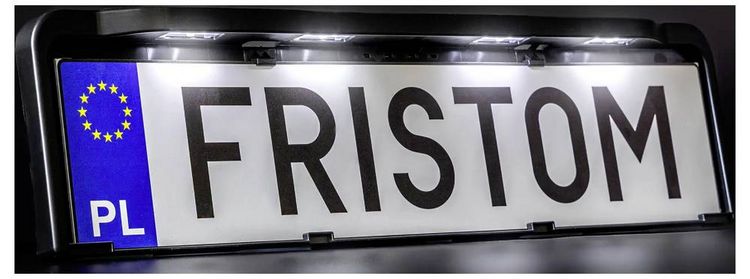 Produktbild: Fristom Kennzeichenleuchte Offene Kabelenden Kennzeichenleuchte hinten 12 V/DC, 24 V/DC, 30 V/DC