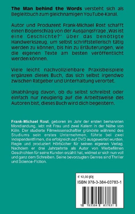 Produktbild: The Man behind the Words