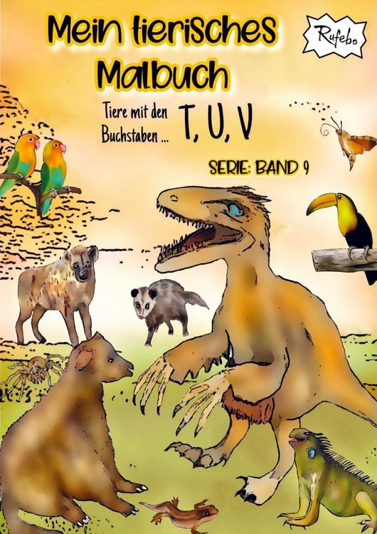 Produktbild: Mein tierisches Malbuch