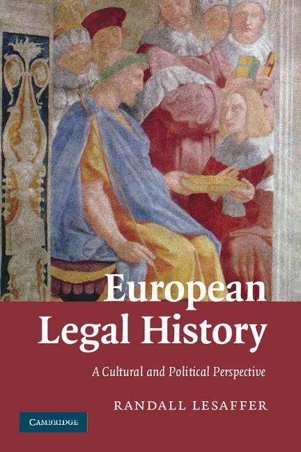 Produktbild: European Legal History