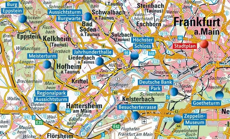 Produktbild: Metropolregion Frankfurt/Rhein-Main