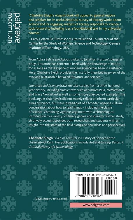 Produktbild: Literature and Science