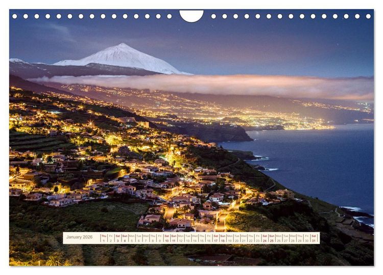 Produktbild: Magical Tenerife (Wall Calendar 2026 DIN A4 landscape), CALVENDO 12 Month Wall Calendar