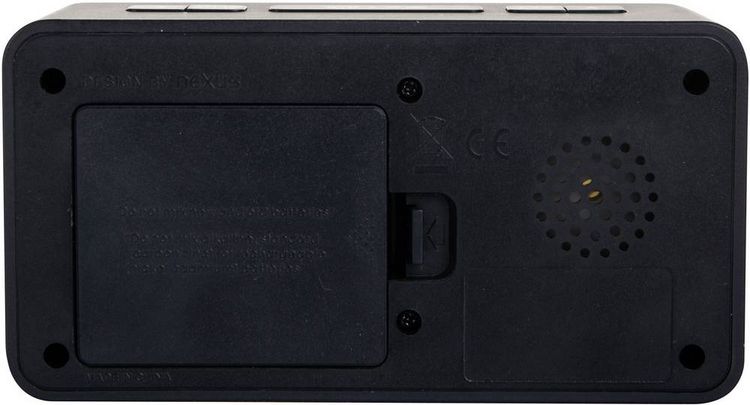Produktbild: Techno Line WT496 Funk Wecker Schwarz Alarmzeiten 5