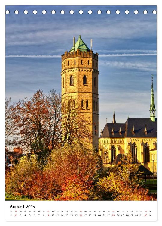 Produktbild: Kreis Coesfeld im M&uuml;nsterland (Tischkalender 2026 DIN A5 hoch), CALVENDO Monatskalender