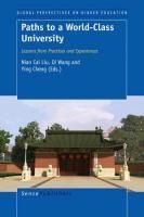 Produktbild: Paths to a World-Class University