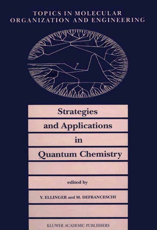 Produktbild: Strategies and Applications in Quantum Chemistry