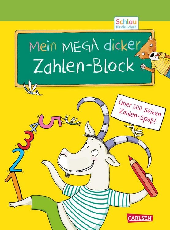 Produktbild: Schlau für die Schule: Mein MEGA dicker Zahlen-Block