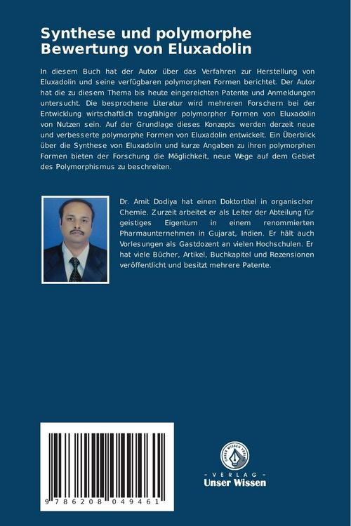 Produktbild: Synthese und polymorphe Bewertung von Eluxadolin
