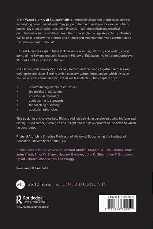 Produktbild: Lessons from History of Education