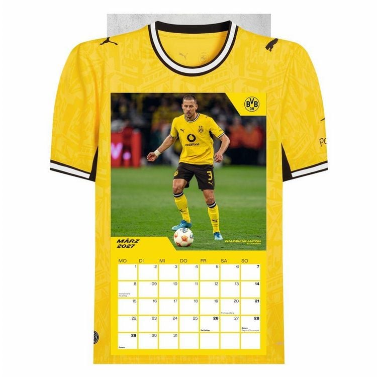 Produktbild: BVB Trikotkalender 2027