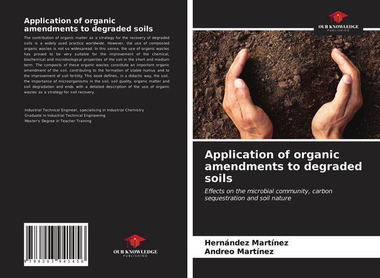 Produktbild: Application of organic amendments to degraded soils