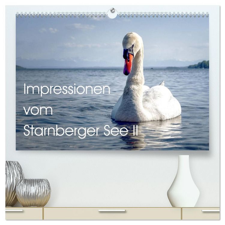 Produktbild: Impressionen vom Starnberger See II (hochwertiger Premium Wandkalender 2026 DIN A2 quer), Kunstdruck in Hochglanz