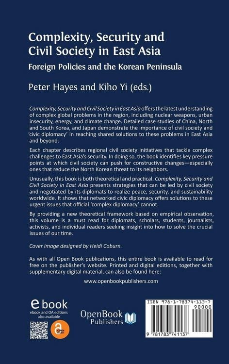 Produktbild: Complexity, Security and Civil Society in East Asia