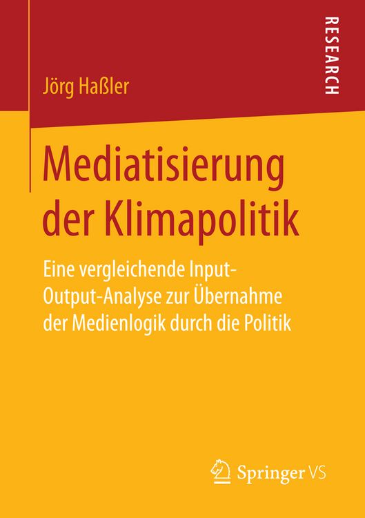 Produktbild: Mediatisierung der Klimapolitik