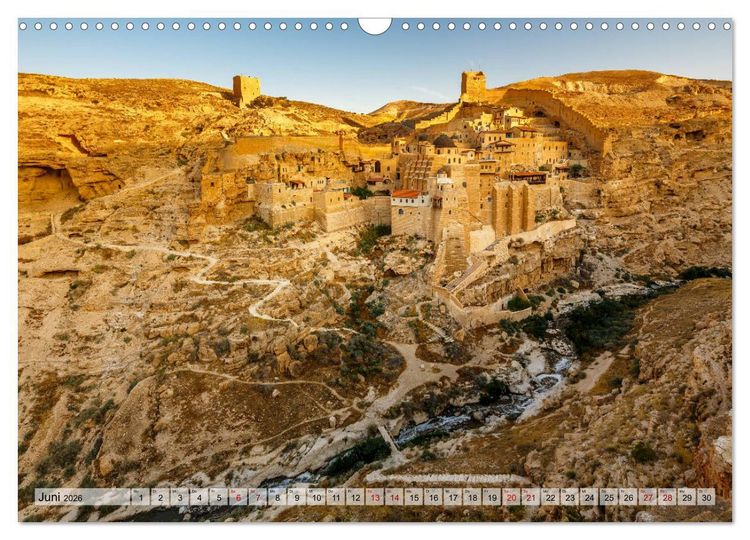 Produktbild: Israel & Pal&auml;stina - Reise durch das heilige Land (Wandkalender 2026 DIN A3 quer), CALVENDO Monatskalender