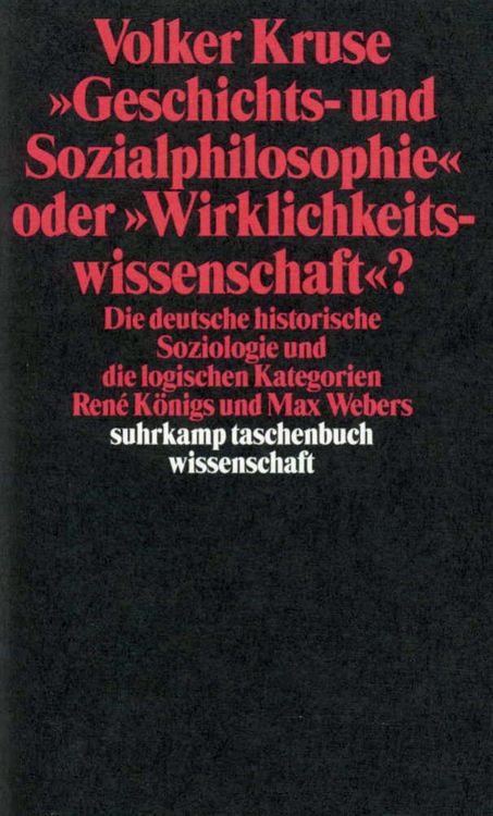 Produktbild: &raquo;Geschichts- und Sozialphilosophie&laquo; oder &raquo;Wirklichkeitswissenschaft&laquo;?