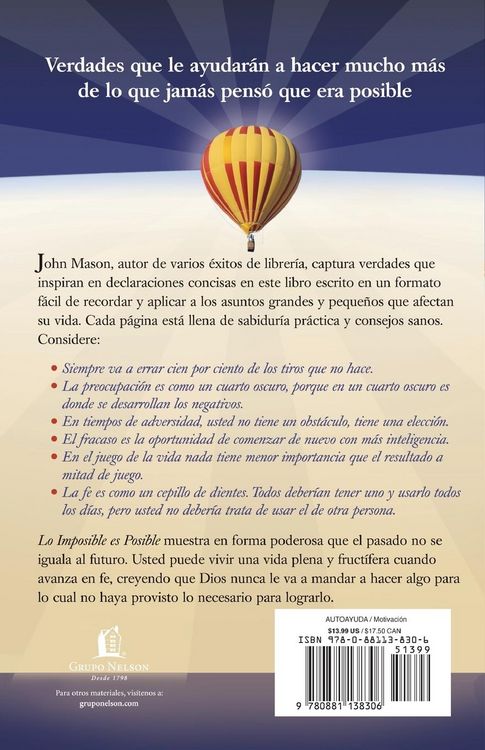 Produktbild: La Lo Imposible Es Posible