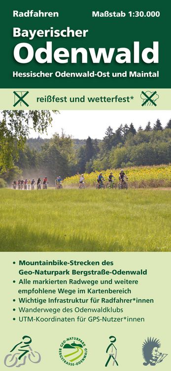 Produktbild: Radfahren, Bayerischer Odenwald / Hessischer Odenwald-Ost und Maintal