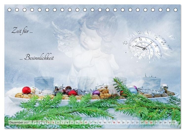 Produktbild: Alles hat seine Zeit - Mach Deine kleine Welt perfekt (Tischkalender 2027 DIN A5 quer), CALVENDO Monatskalender
