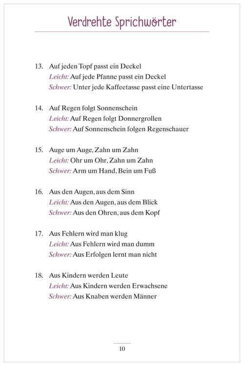 Produktbild: V&ouml;llig verdreht. Das Sprichw&ouml;rter-Quiz f&uuml;r Senioren