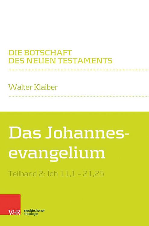 Produktbild: Das Johannesevangelium
