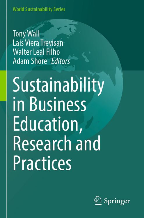 Produktbild: Sustainability in Business Education, Research and Practices