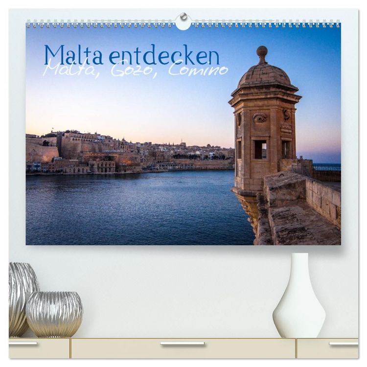 Produktbild: Malta entdecken Malta, Gozo, Comino (hochwertiger Premium Wandkalender 2027 DIN A2 quer), Kunstdruck in Hochglanz