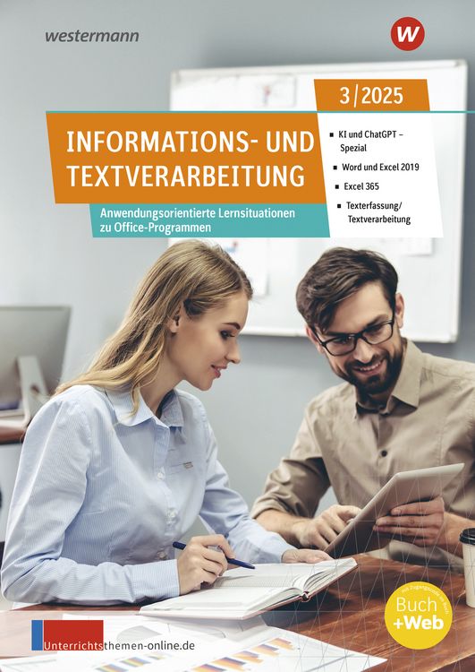Produktbild: Unterrichtsthemen Informations- und Textverarbeitung. Ausgabe 3/2025