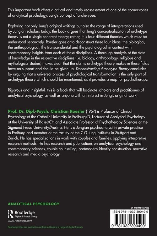 Produktbild: Deconstructing Archetype Theory