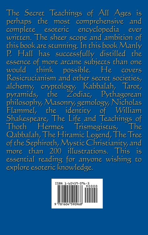 Produktbild: The Secret Teachings of All Ages