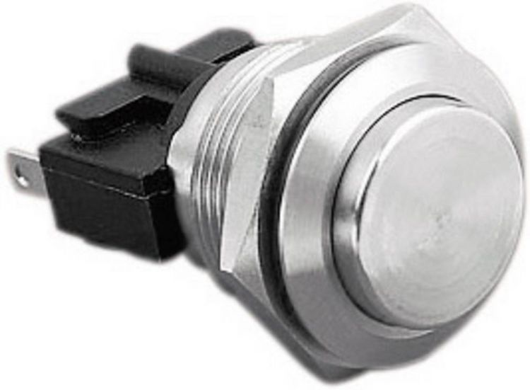 Produktbild: Bulgin MP0031/2 MP0031/2 Vandalismusgesch&uuml;tzter Drucktaster 250 V/AC 5 A 1 x Aus/(Ein) tastend (&Oslash; x H) 21.5 mm x 33.8 mm IP66 1 St.