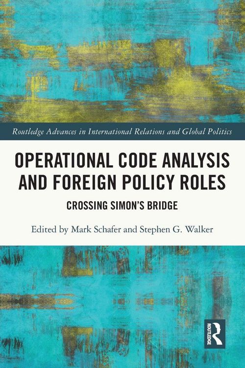 Produktbild: Operational Code Analysis and Foreign Policy Roles