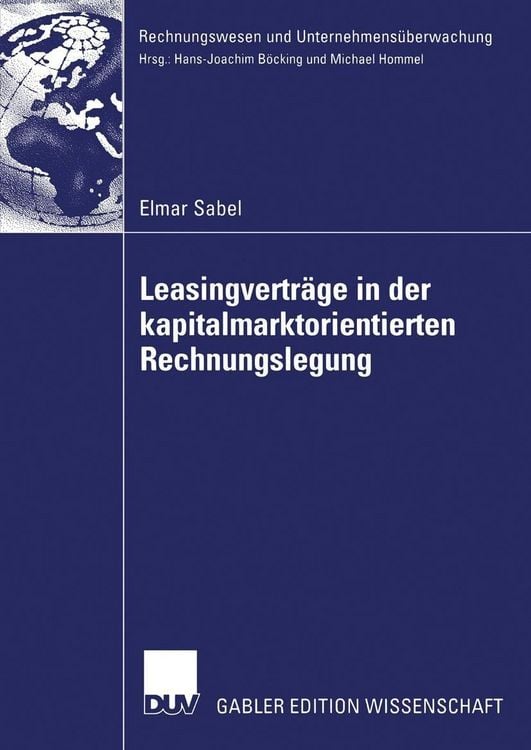 Produktbild: Leasingvertr&auml;ge in der kapitalmarktorientierten Rechnungslegung