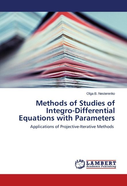 Produktbild: Nesterenko, O: Methods of Studies of Integro-Differential Eq