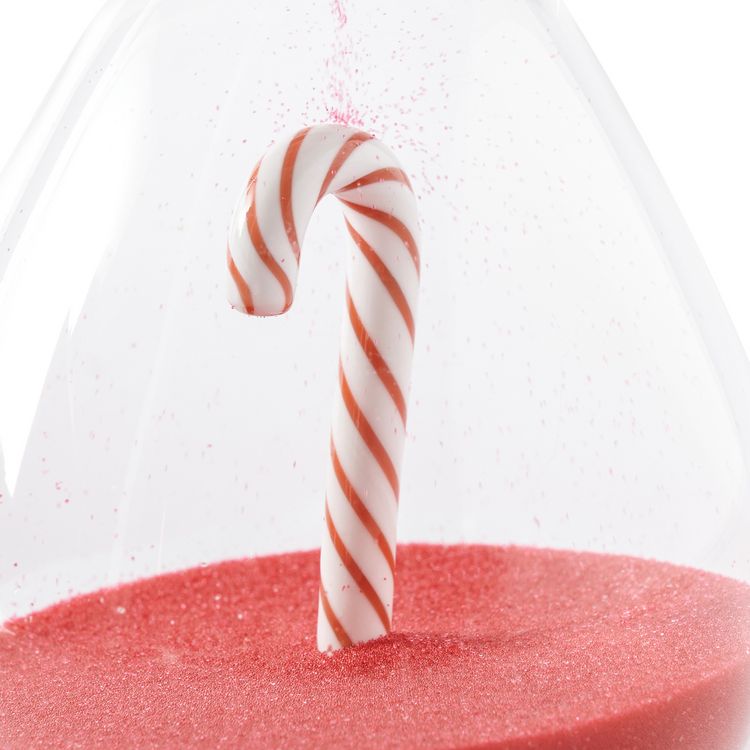 Produktbild: Sanduhr "Candy Cane" rot, 15min